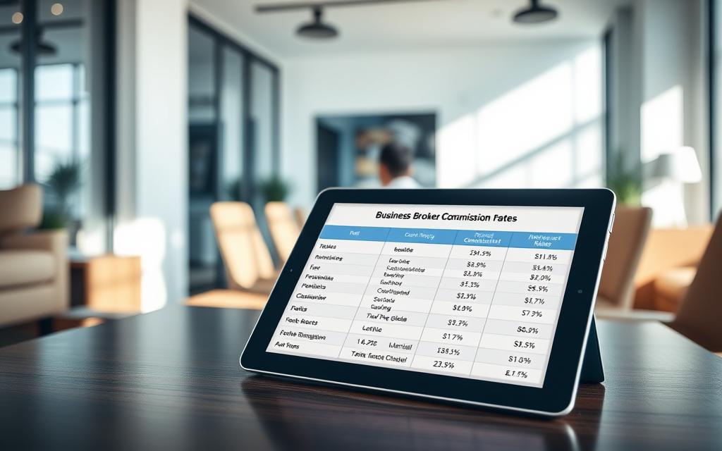 business broker commission rates