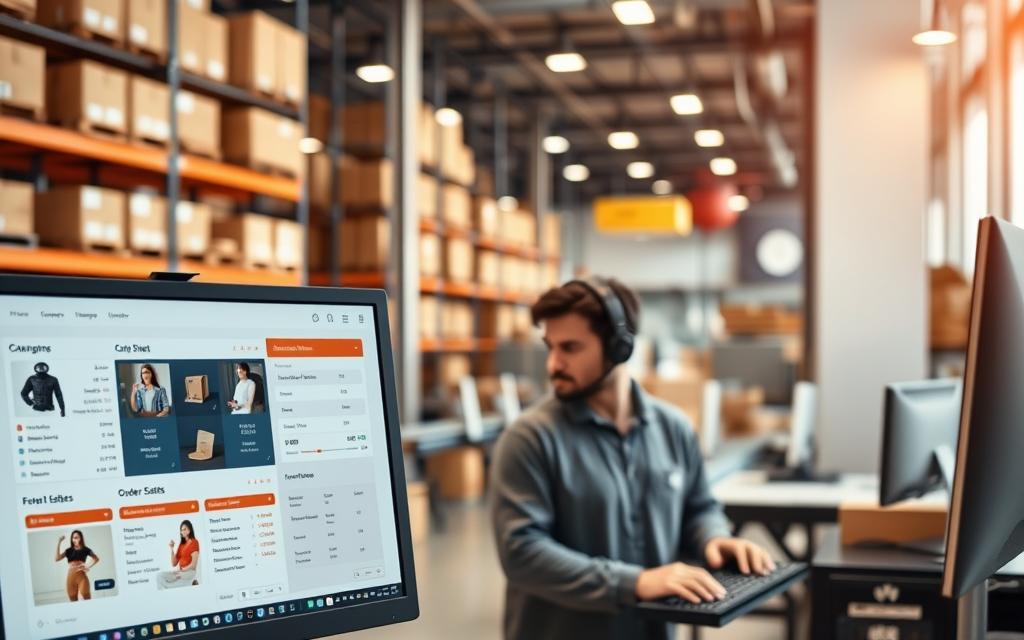 e-commerce order processing