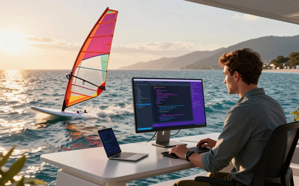 Windsurf Cascade edits Python code inside an editor Windsurf Cascade edits Python code inside an editor